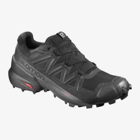 Scarpe Trail Running Salomon SPEEDCROSS 5 GTX Uomo Nere IT 4-R51